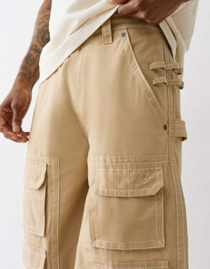 True Religion Baggy Utlity Big T Pant Travertine