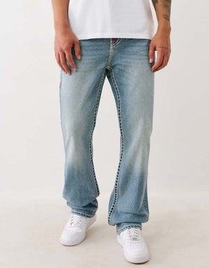 True Religion Ricky Super T Flp Mesh Hs 34In Desperado Light Wash