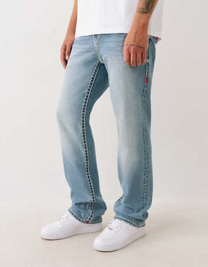 True Religion Ricky Super T Flp Mesh Hs 34In Desperado Light Wash