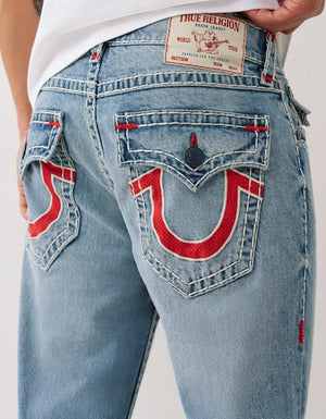 True Religion Ricky Super T Flp Mesh Hs 34In Desperado Light Wash