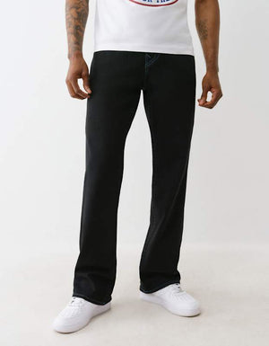 True Religion Billy Sn Flap Mesh 34In 2Sb Black Rinse