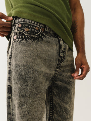 True Religion Vinny Super T Flap 34In Retro Active Acid Wash-True Religion