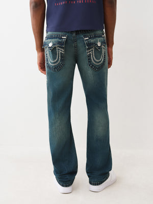 True Religion Item Ricky Super T Flap 34In Qt Hs Gotham Grind Dark Wash