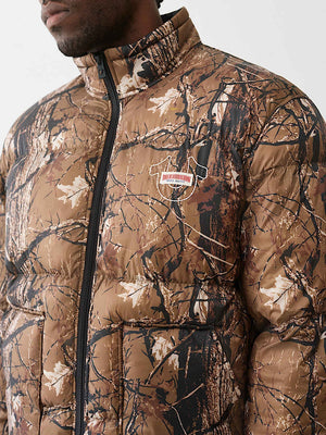 True Religion Jacket Forest Puffer Camo