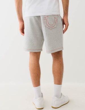 True Religion Big T Slub Short Heather Grey