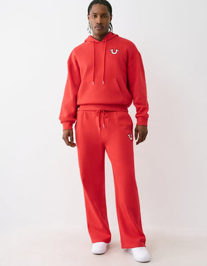True Religion Mesh Baggy Sweatpants Trv Red
