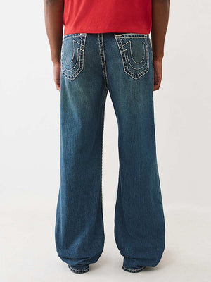 True Religion Jeans Vinny Super T Nf Turbo Rush Dark Wash