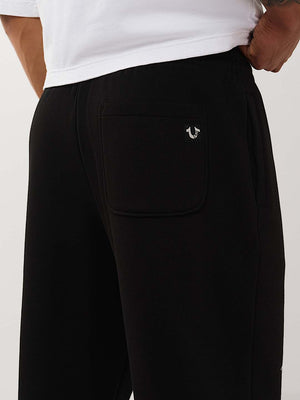 TRUE RELIGION JOGGER GRAPHIC JET BLACK
