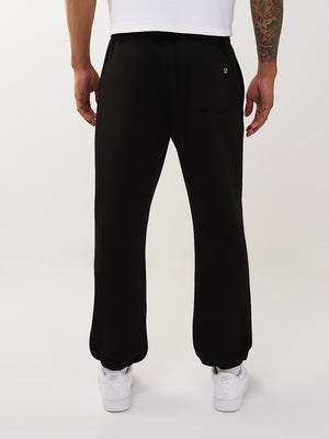 TRUE RELIGION JOGGER GRAPHIC JET BLACK