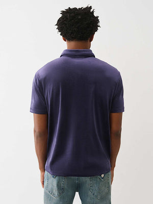 True Religion Golfer Ss Velour Eclipse