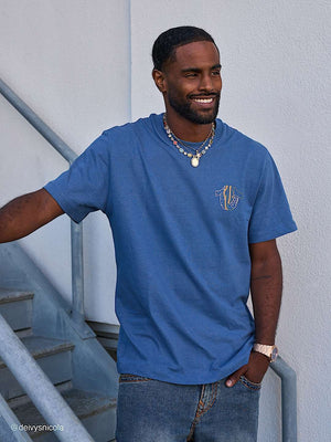 True Religion T-Shirt Ss Registered Hs Spec Vintage Navy