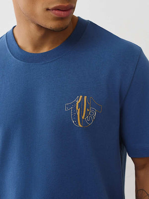 True Religion T-Shirt Ss Registered Hs Spec Vintage Navy