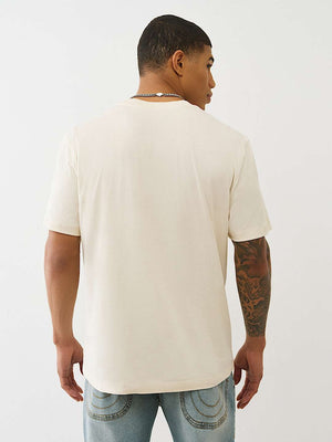 True Religion T-Shirt Ss Build Destroy Rebuild Birch