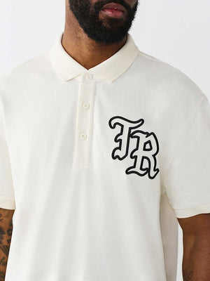 TRUE RELIGION GOLFER EMBRO STITCH BIRCH