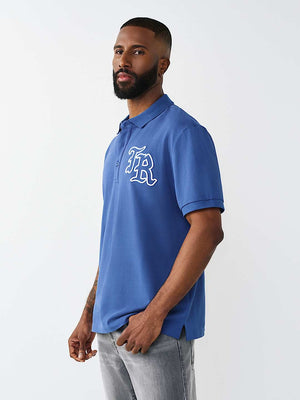 TRUE RELIGION GOLFER EMBRO STITCH VINTAGE NAVY