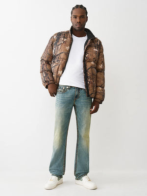 True Religion Ricky Super T Flap 34In Steel Drift Medium Wash