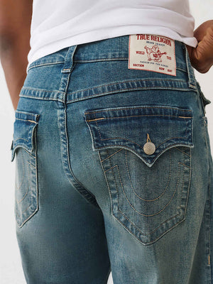 True Religion Vinny Sn Flap 34In Steel Drift Medium Wash