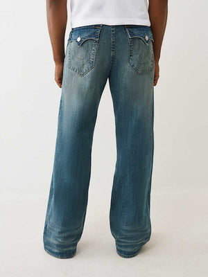 True Religion Vinny Sn Flap 34In Steel Drift Medium Wash