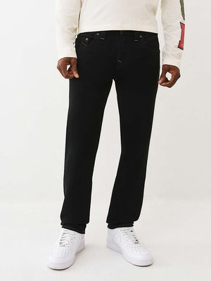 True Religion Jeans Geno Sn No Flap 32In Black Rinse