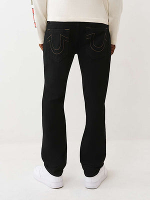 True Religion Jeans Geno Sn No Flap 32In Black Rinse