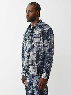 True Religion T-Shirt Jacquard Ls Wst Super Body Rinse