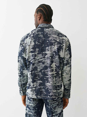 True Religion T-Shirt Jacquard Ls Wst Super Body Rinse