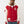 TRUE RELIGION JACKET VARSITY HOODED PUFFER RED-WINTER WHITE