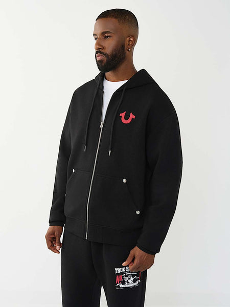 TRUE RELIGION JACKET NUMBER ONE JET BLACK – True Religion
