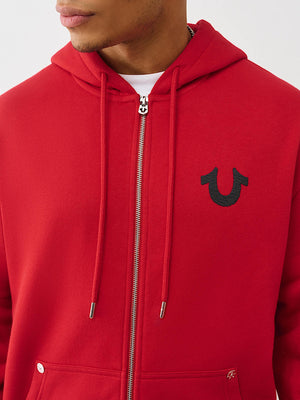 TRUE RELIGION JACKET NUMBER ONE RED