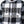 TRUE RELIGION SHIRT HOODED FLANNEL BLACK-WHITE
