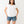 True Religion Embroidery Cuff T-Shirt Ladies Optic White