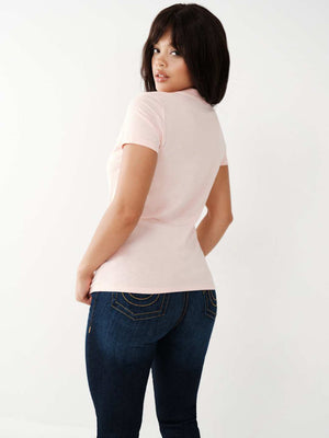 Crystal Logo T Shirt-True Religion