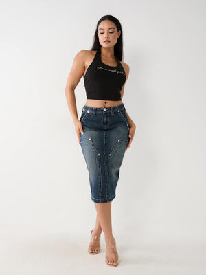 Crystal Halter Top-True Religion