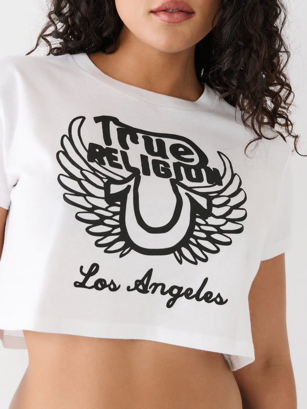 Logo Crop T Shirt