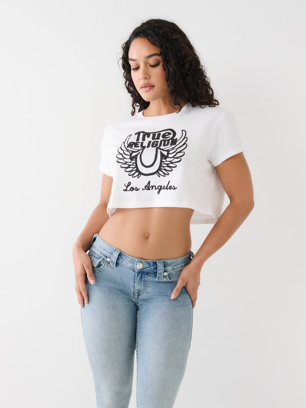 Logo Crop T Shirt