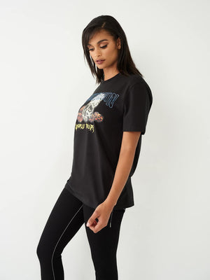 Crystal World Tour Relaxed T Shirt-True Religion