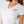 True Religion T-Shirt Ladies Crystal Script Optic White