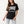 True Religion T-Shirt Ladies Tr Graphic Boyfriend Jet Black