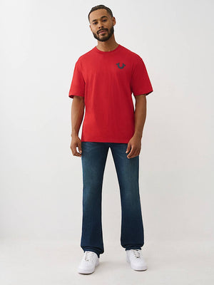 True Religion T-Shirt Ss Number One Srs Trv Red