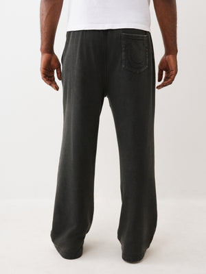 True Religion Sweatpants Tiger Vintage Jet Black