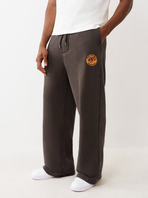 True Religion Sweatpants Tiger Vintage Dark Brown