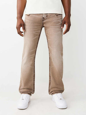 True Religion Jeans Ricky Supert Flp Jmmy Jean 34I Overgrown Tan Wash
