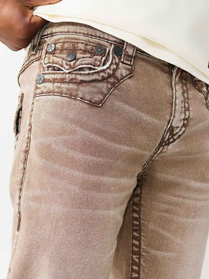 True Religion Jeans Ricky Supert Flp Jmmy Jean 34I Overgrown Tan Wash