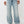 TRUE RELIGION JEANS VINNY SUPER T FLAP 34IN ARTIC WHISPER LIGHT WASH