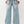 TRUE RELIGION JEANS VINNY SUPER T FLAP 34IN ARTIC WHISPER LIGHT WASH
