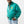 True Religion T-Shirt Tr Crest Satin Retro Ultra Marine