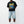 True Religion T-Shirt Ss True University Boxy Jet Black