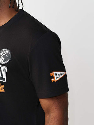 TRUE RELIGION T-SHIRT HS CHAMP JET BLACK