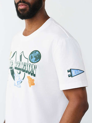 TRUE RELIGION T-SHIRT HS CHAMP OPTIC WHITE