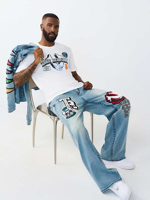 TRUE RELIGION T-SHIRT HS CHAMP OPTIC WHITE